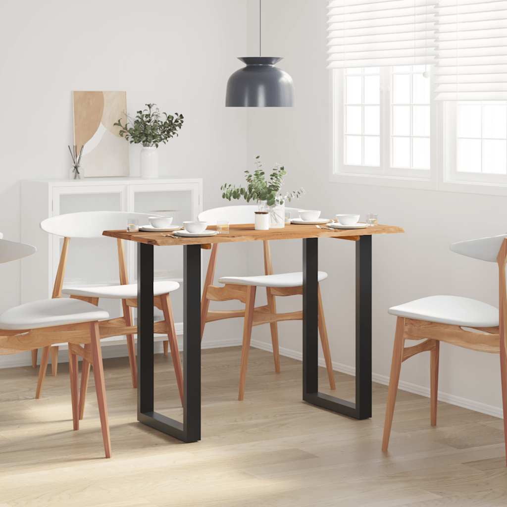 Table à dîner 110x50x76 cm Bois d'acacia solide - XIOS