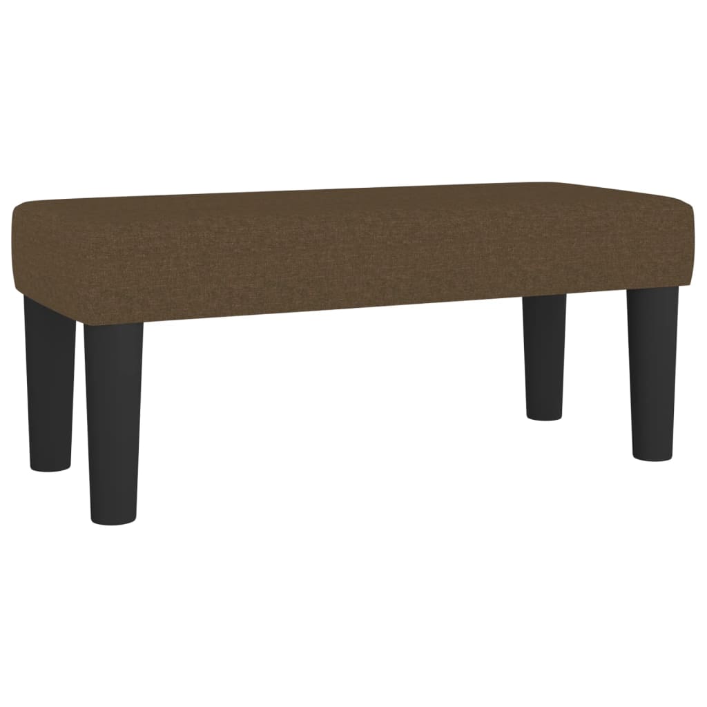 Sommier à lattes de lit avec matelas Marron foncé 100x200 cm - XIOS