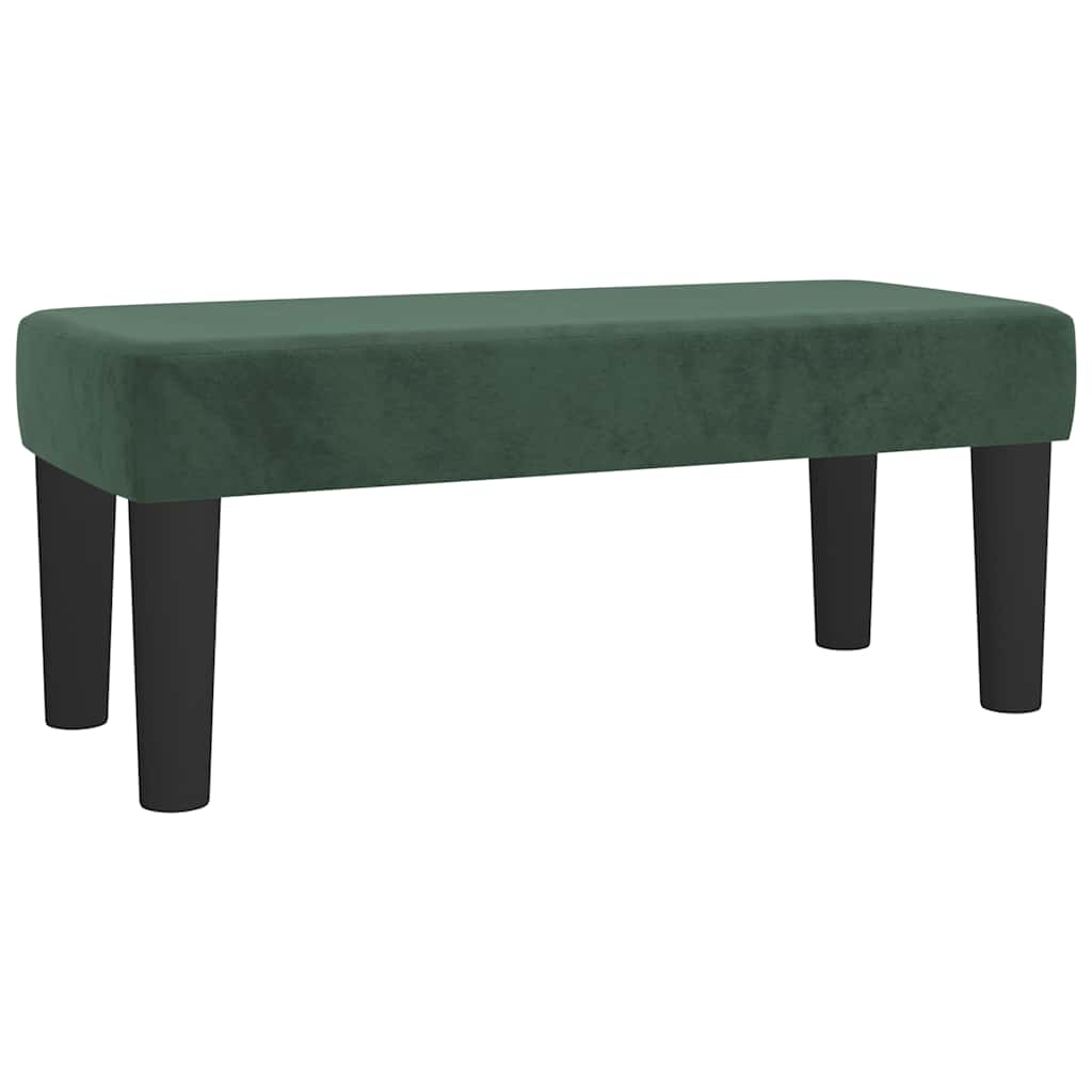 Sommier à lattes de lit avec matelas Vert foncé 90x200 cm - XIOS
