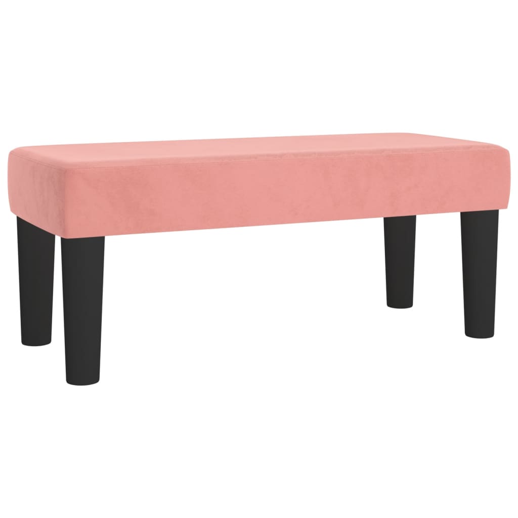 Sommier à lattes de lit avec matelas Rose 90x200 cm Velours - XIOS