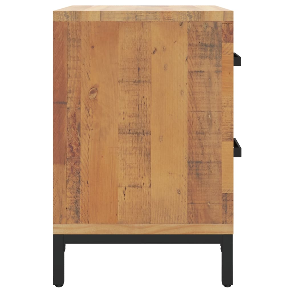 Tables de chevet 2 pcs 36x30x45 cm Bois de pin massif