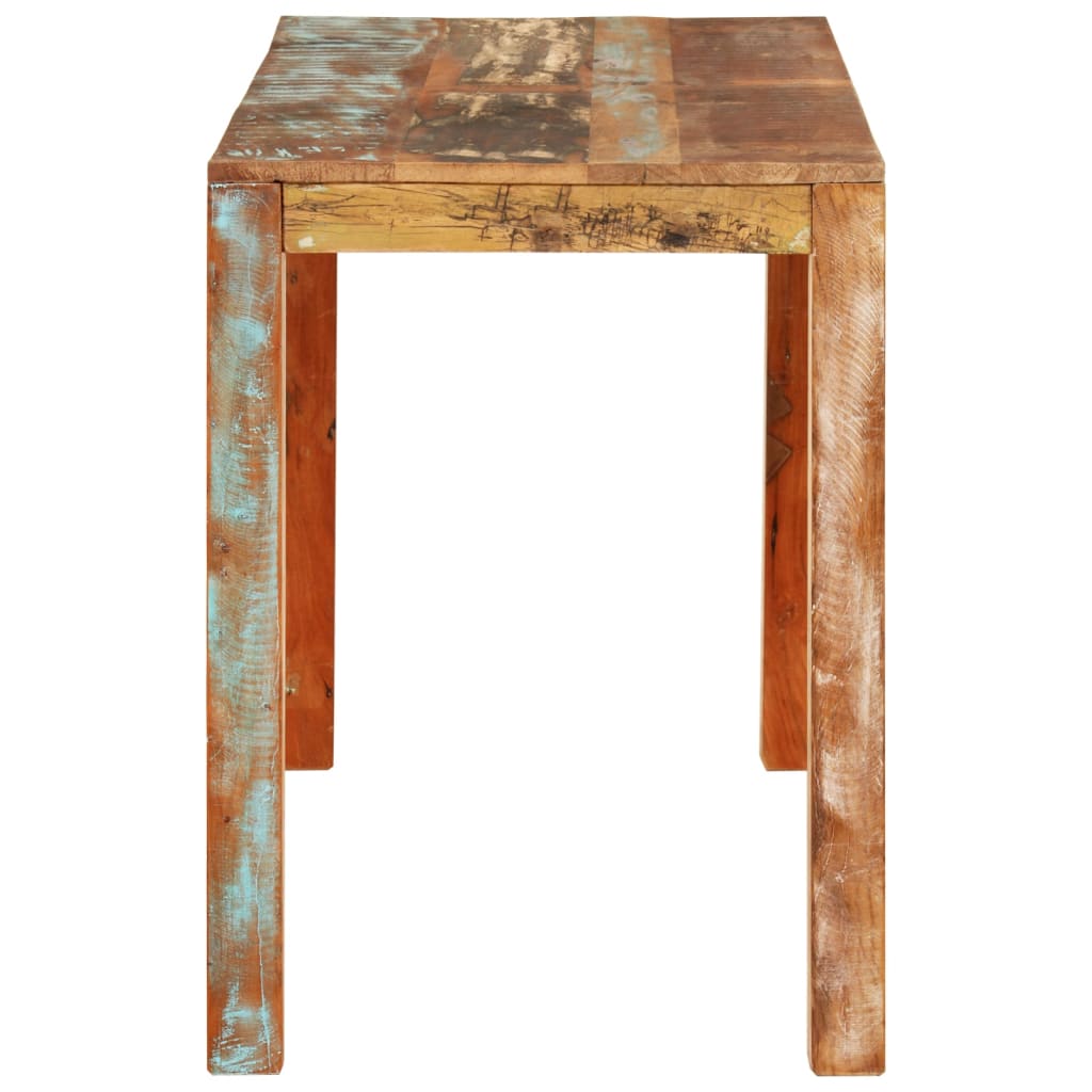 Table de salle à manger 110x55x76cm Bois massif de récupération - XIOS