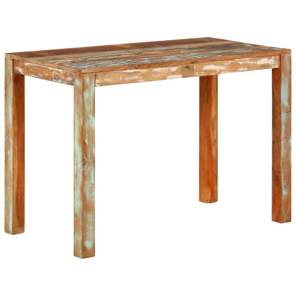 Table de salle à manger 110x55x76cm Bois massif de récupération - XIOS