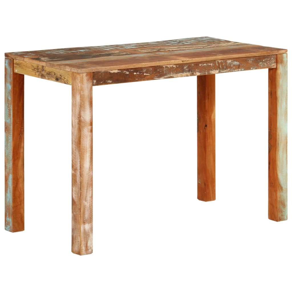 Table de salle à manger 110x55x76cm Bois massif de récupération - XIOS