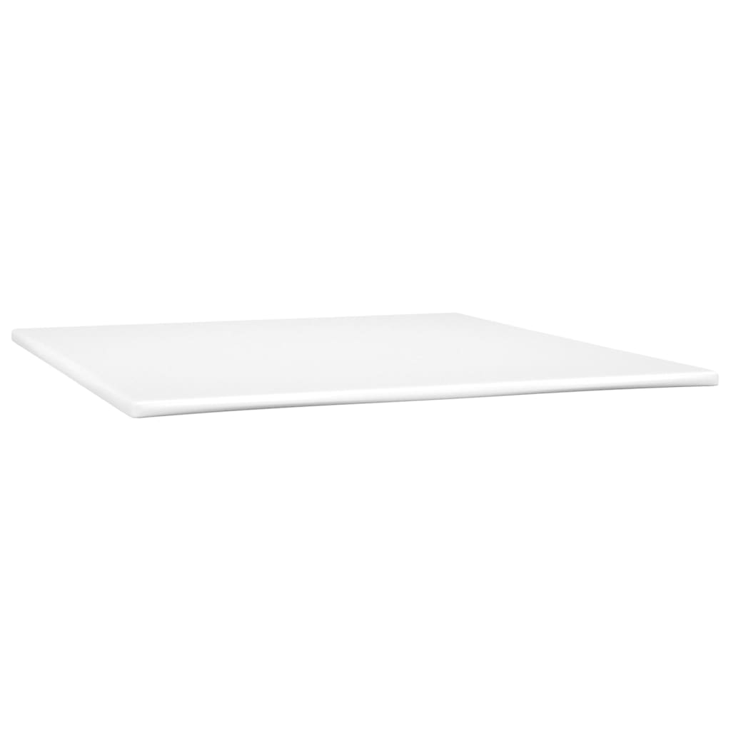 Sommier à lattes de lit avec matelas Gris clair 160x200cm Tissu - XIOS