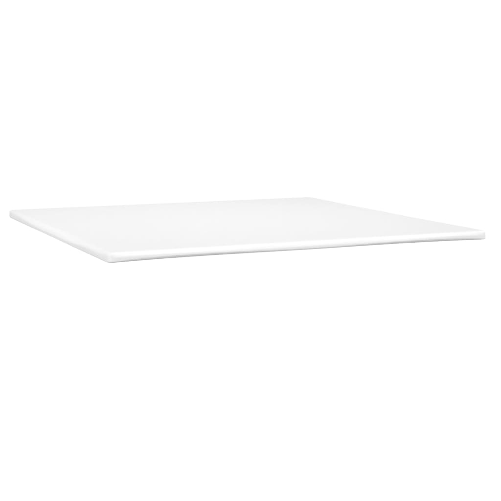 Sommier à lattes de lit avec matelas Noir 200x200 cm Tissu - XIOS