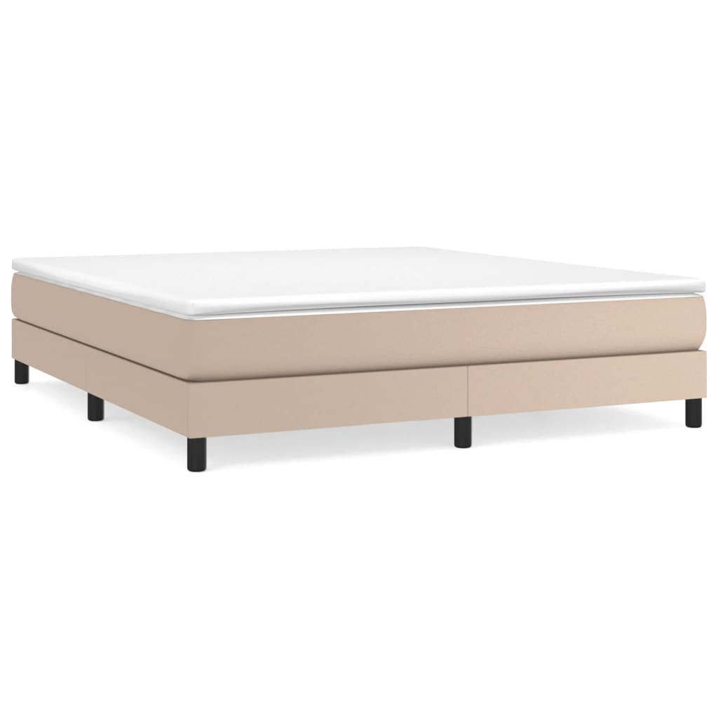 Sommier à lattes de lit avec matelas Cappuccino 160x200 cm - XIOS