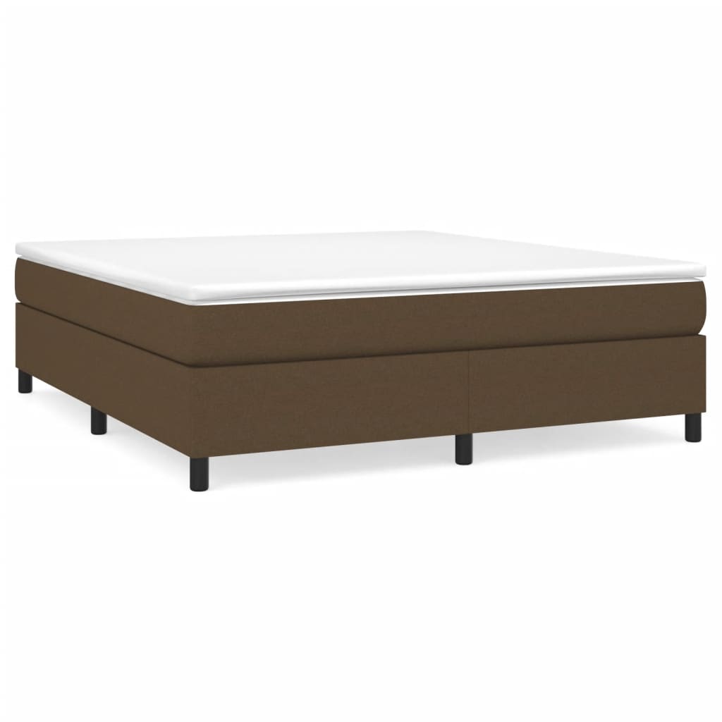 Sommier à lattes de lit avec matelas Marron foncé 160x200 cm - XIOS