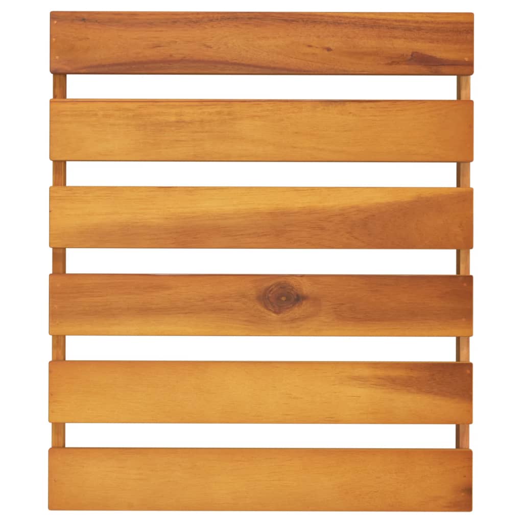 Étagère pliable à 3 niveaux Marron 43x31x63 cm Bois d'acacia - XIOS