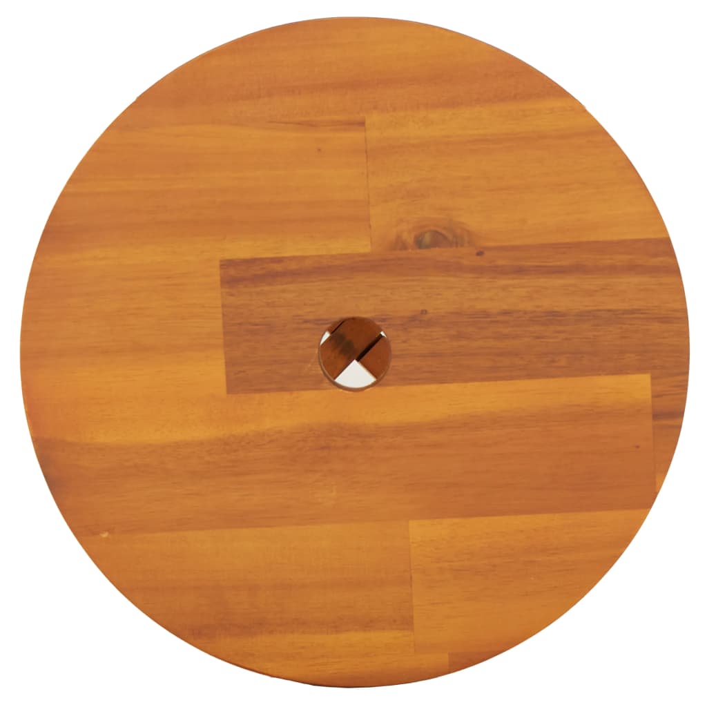 Tabouret Marron 38x38x45 cm Bois d'acacia solide - XIOS