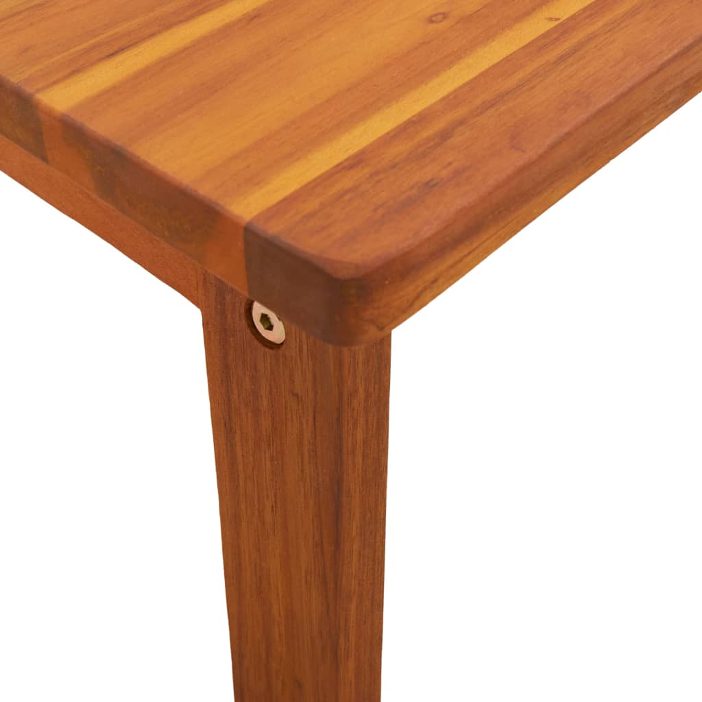 Tabouret-escabeau 38x26x22 cm Bois d'acacia solide