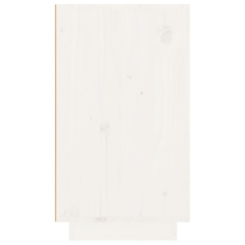 Armoire à vin Blanc 23x34x61 cm Bois de pin massif - XIOS