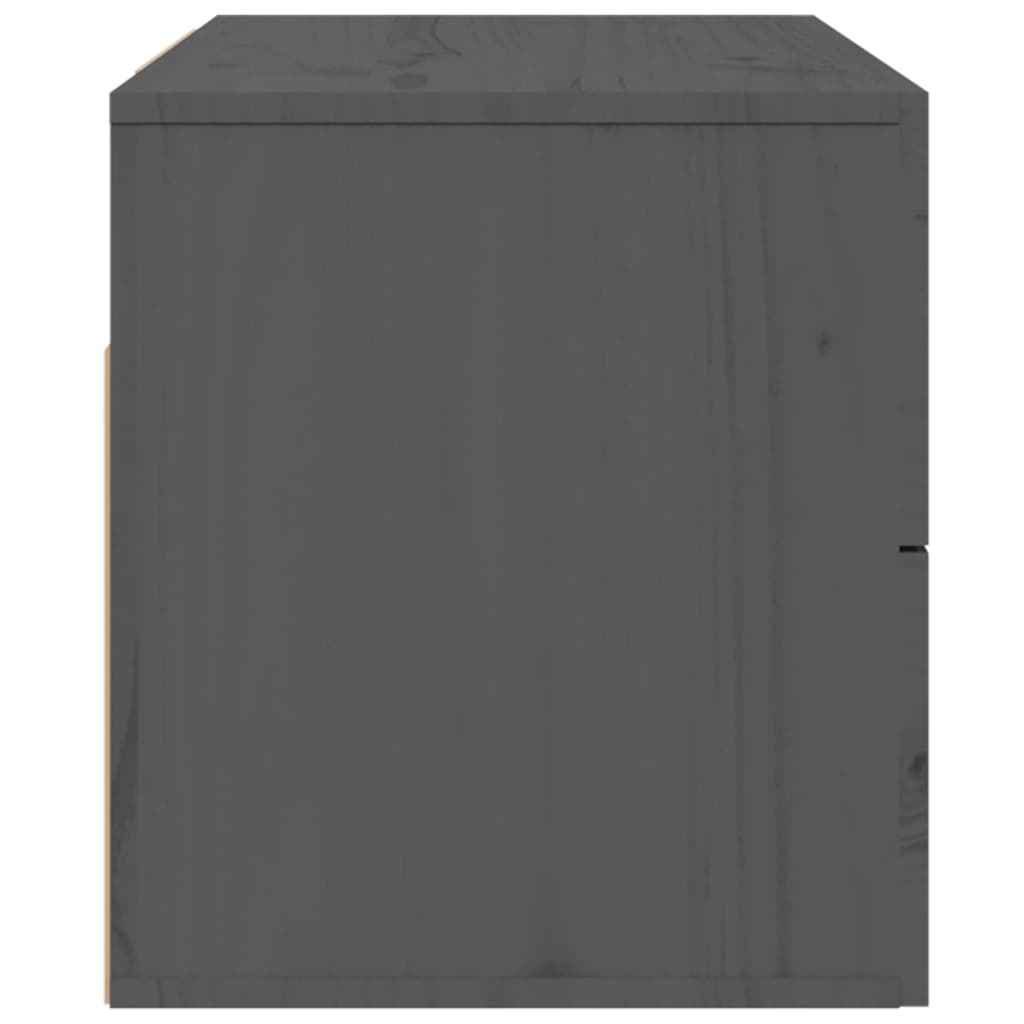 Tables de chevet murales 2 pcs Gris 50x36x40 cm