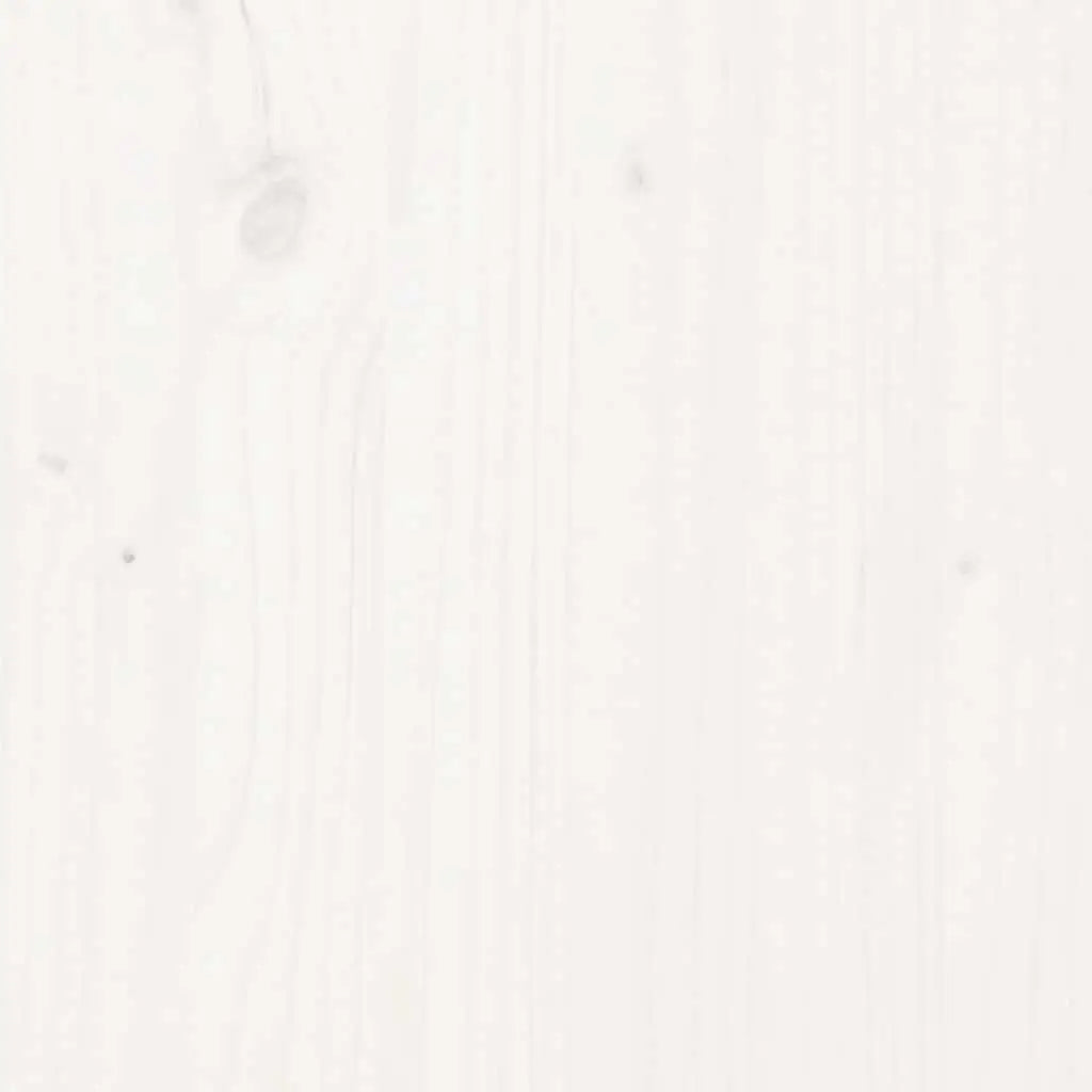 Buffet Blanc 164x37x68 cm Bois massif de pin - XIOS