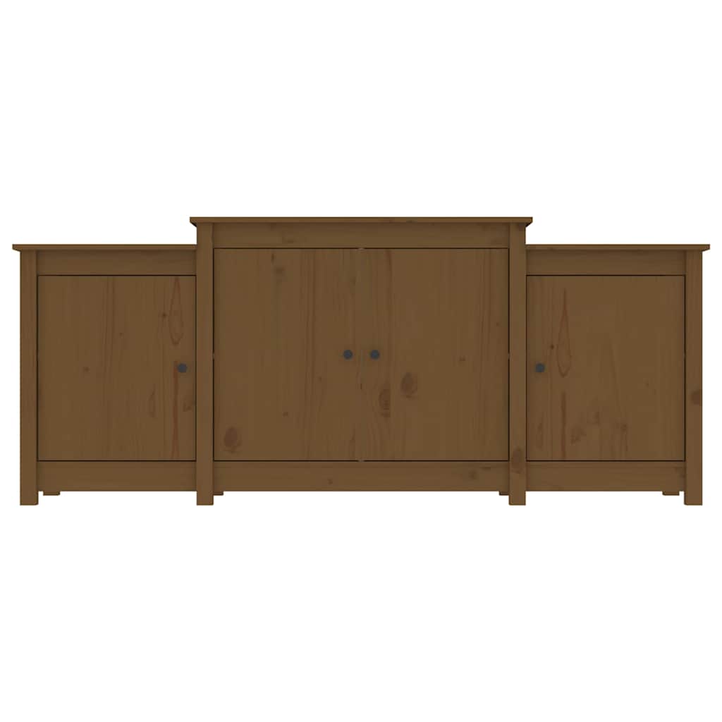 Buffet Marron miel 164x37x68 cm Bois massif de pin - XIOS