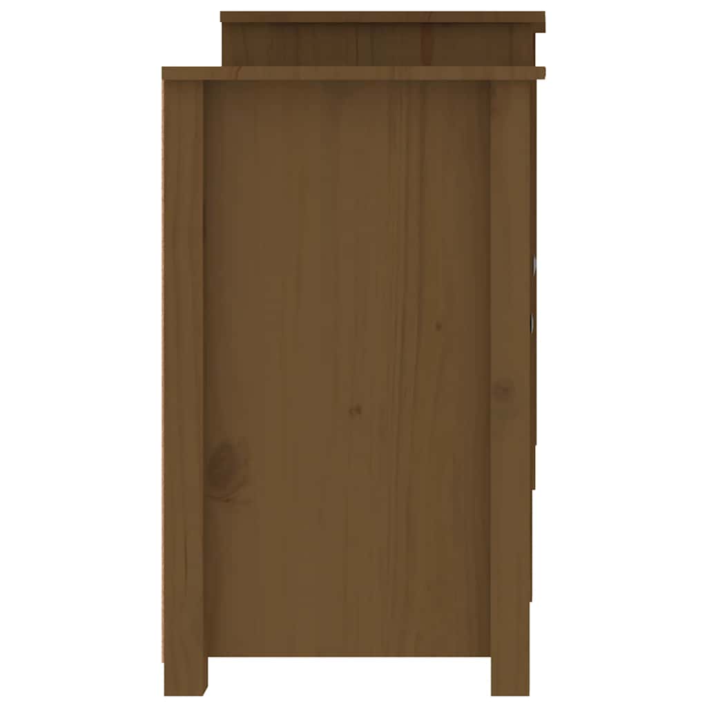 Buffet Marron miel 164x37x68 cm Bois massif de pin - XIOS