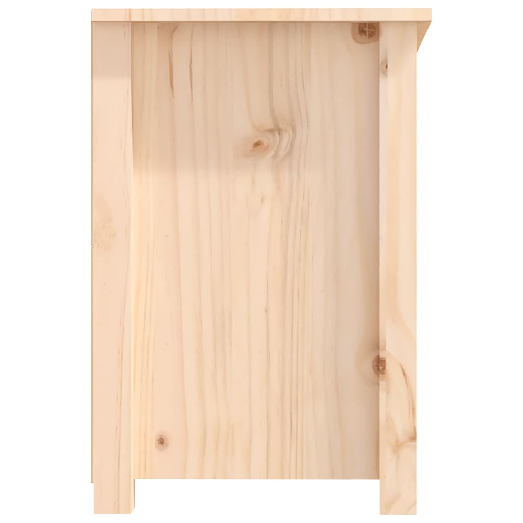 Meuble TV 114x35x52 cm Bois de pin massif - XIOS