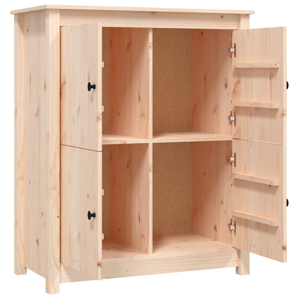 Buffet 83x41,5x100 cm Bois massif de pin - XIOS
