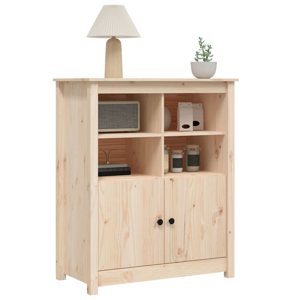 Buffet 83x41,5x100 cm Bois massif de pin - XIOS