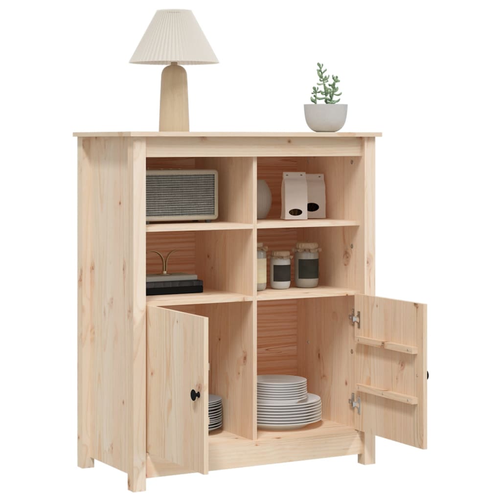Buffet 83x41,5x100 cm Bois massif de pin - XIOS