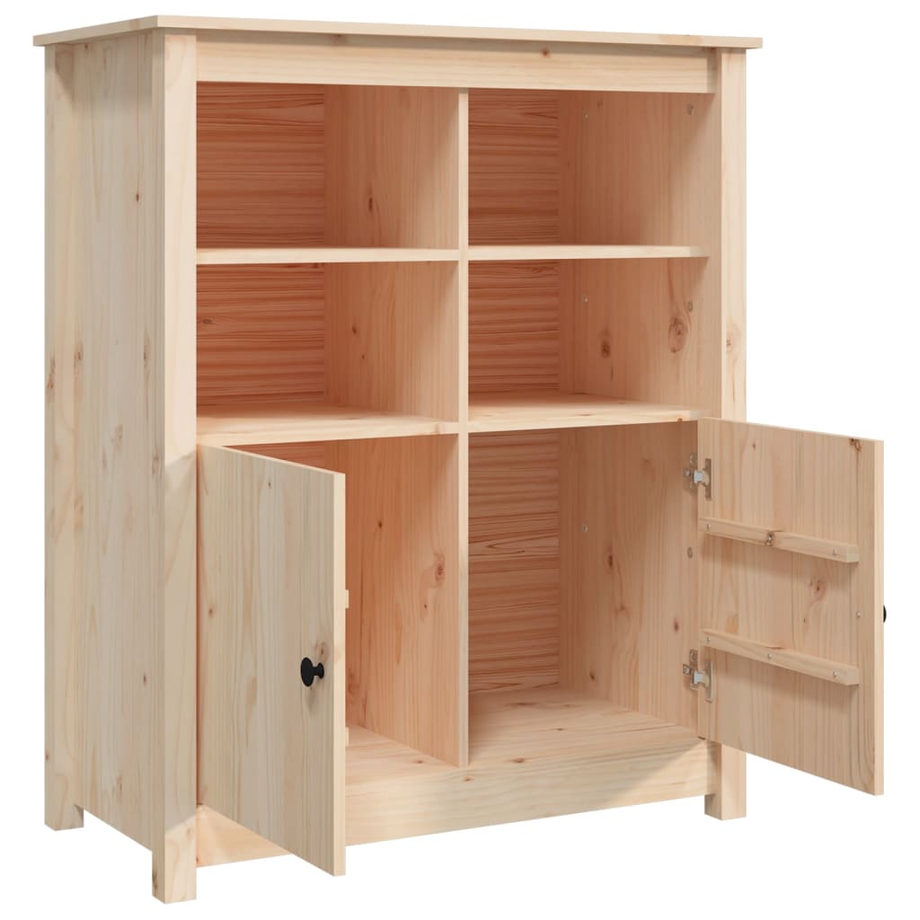 Buffet 83x41,5x100 cm Bois massif de pin - XIOS