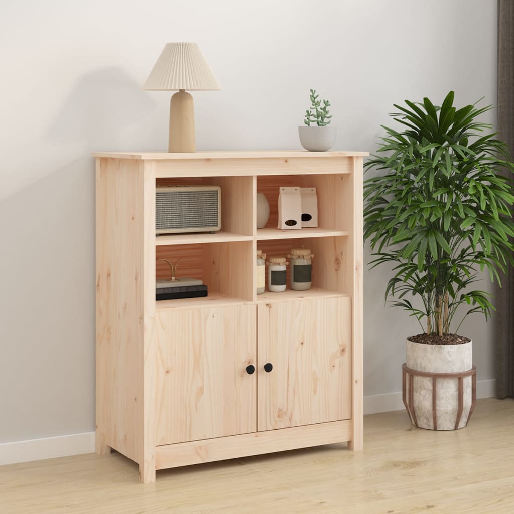 Buffet 83x41,5x100 cm Bois massif de pin - XIOS