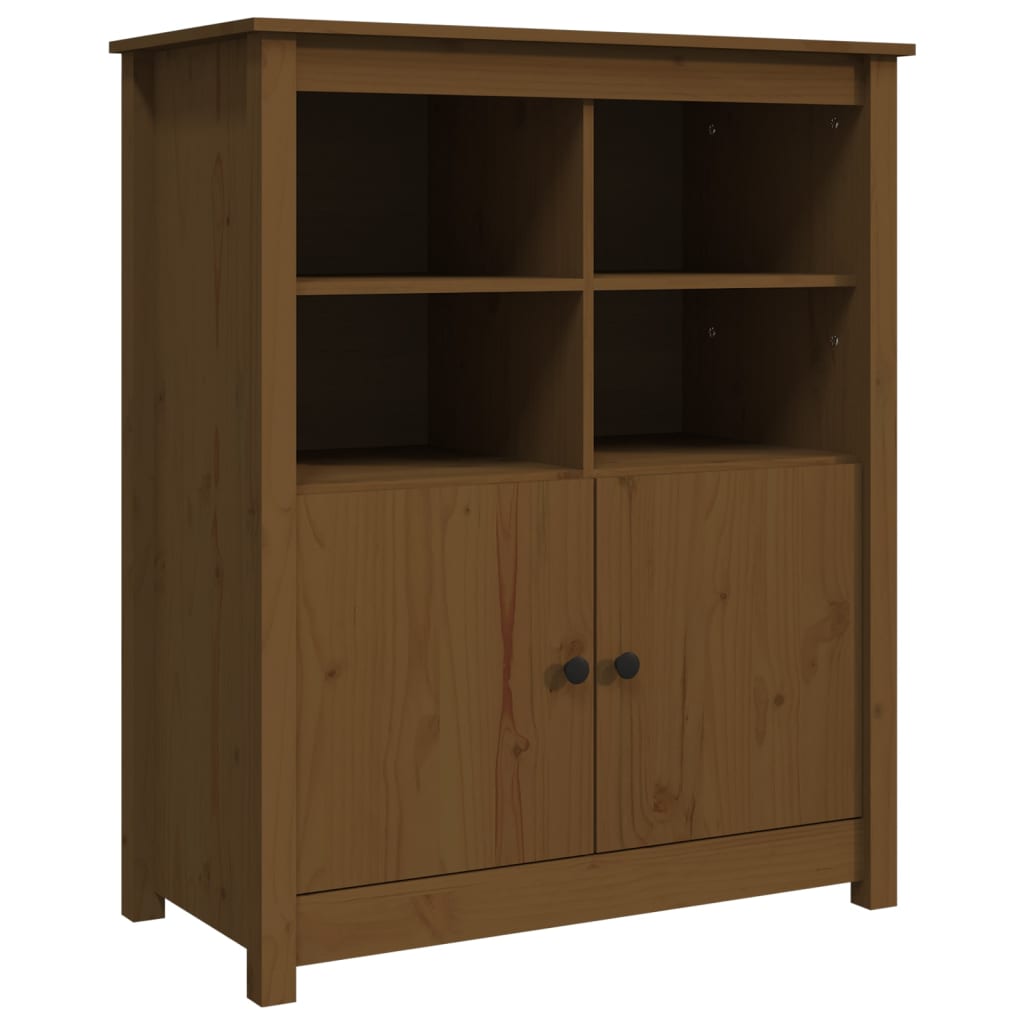 Buffet Marron miel 83x41,5x100 cm Bois massif de pin - XIOS
