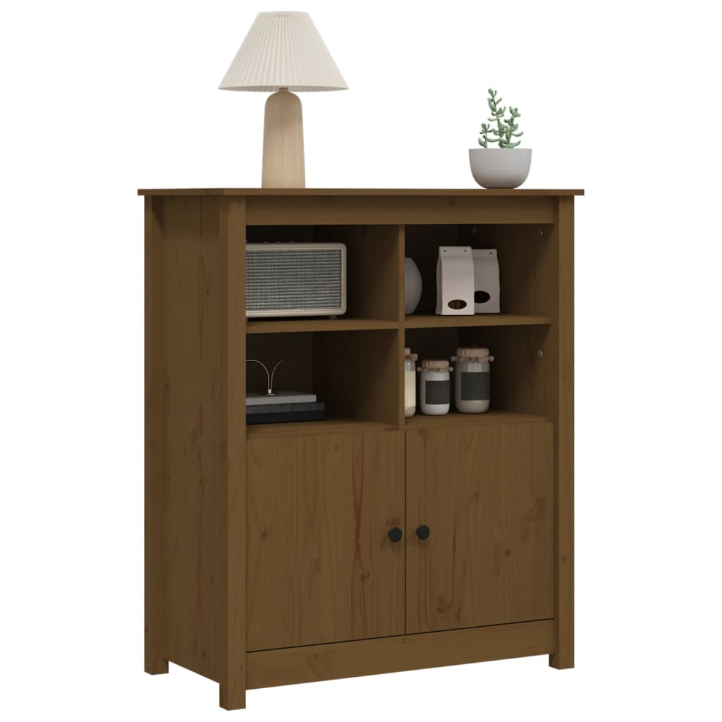 Buffet Marron miel 83x41,5x100 cm Bois massif de pin - XIOS