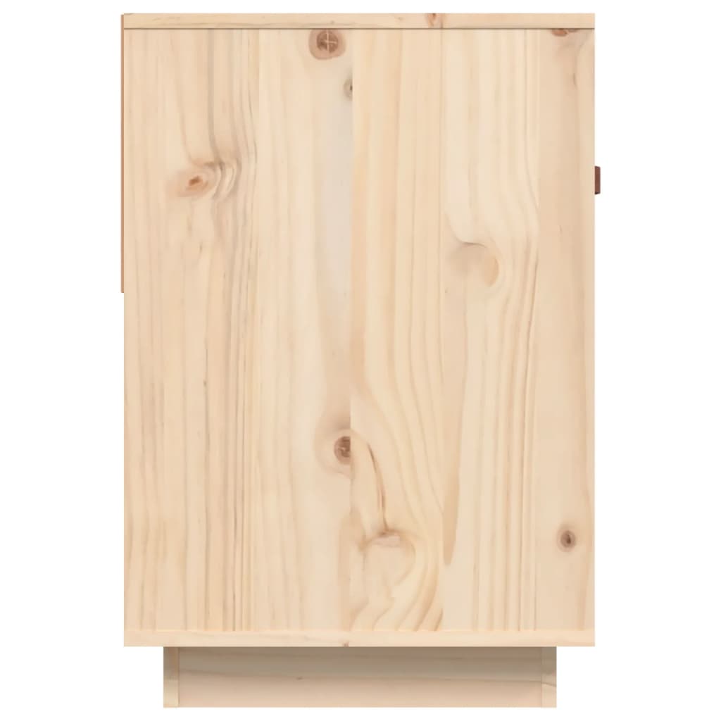 Meuble TV 90x40x60 cm Bois de pin massif - XIOS