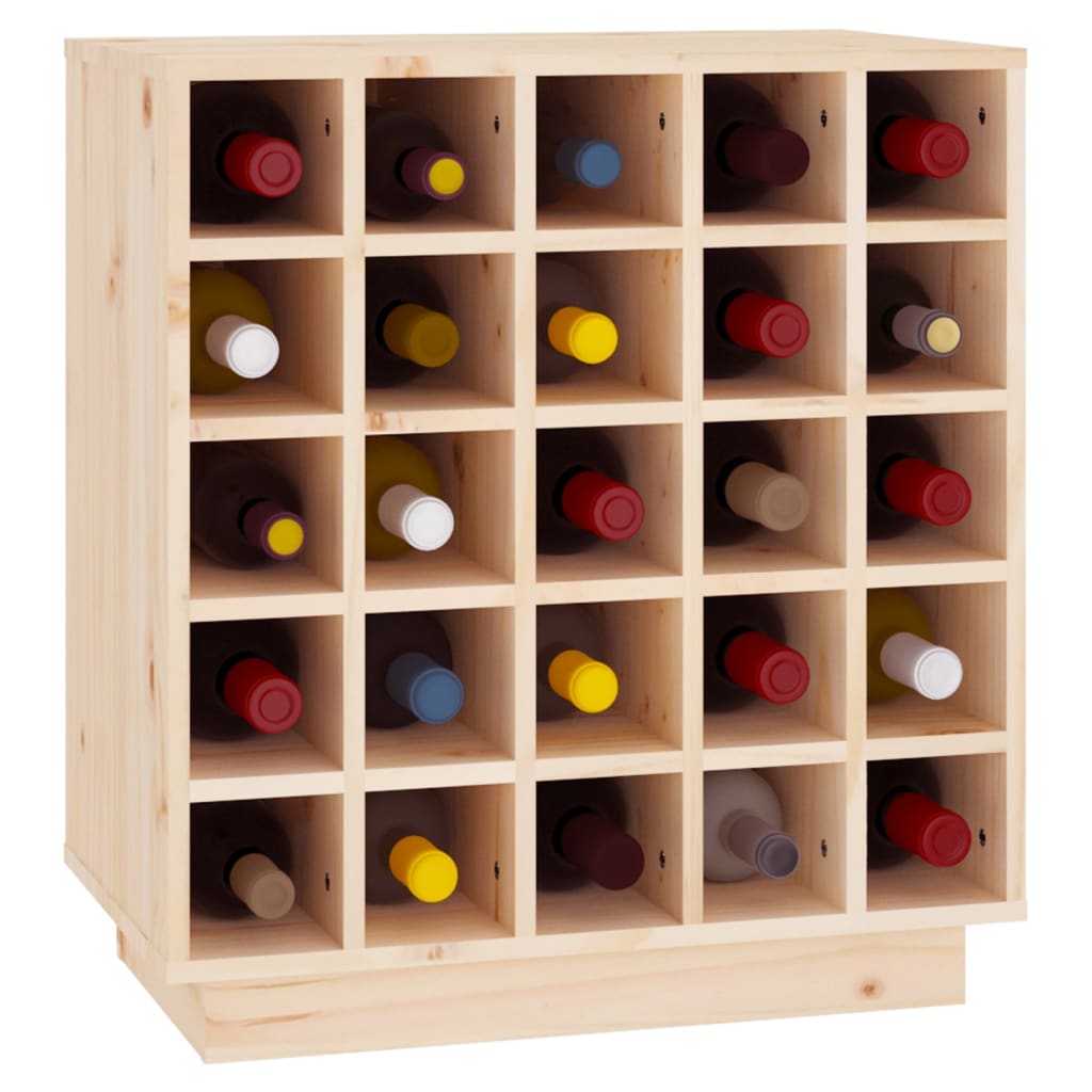 Armoire à vin 55,5x34x61 cm Bois de pin massif - XIOS