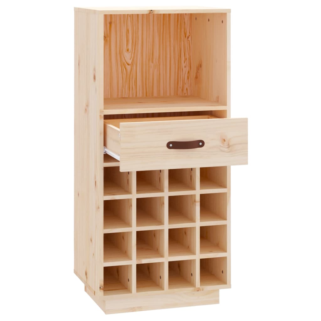 Armoire à vin 45x34x100 cm Bois de pin massif - XIOS