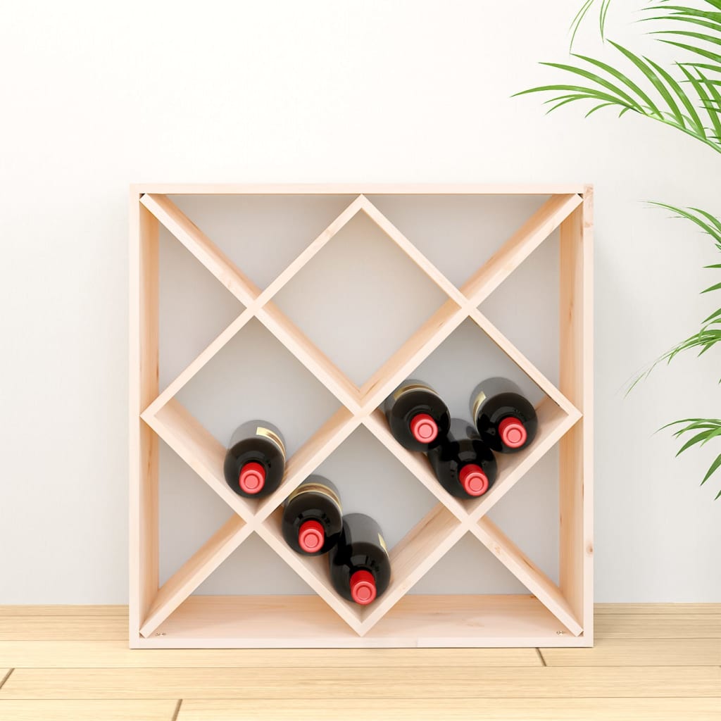 Armoire à vin 62x25x62 cm Bois de pin massif - XIOS