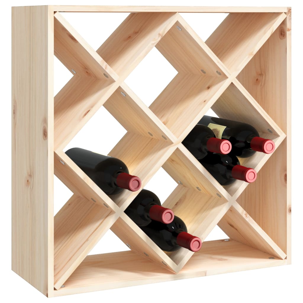 Armoire à vin 62x25x62 cm Bois de pin massif - XIOS