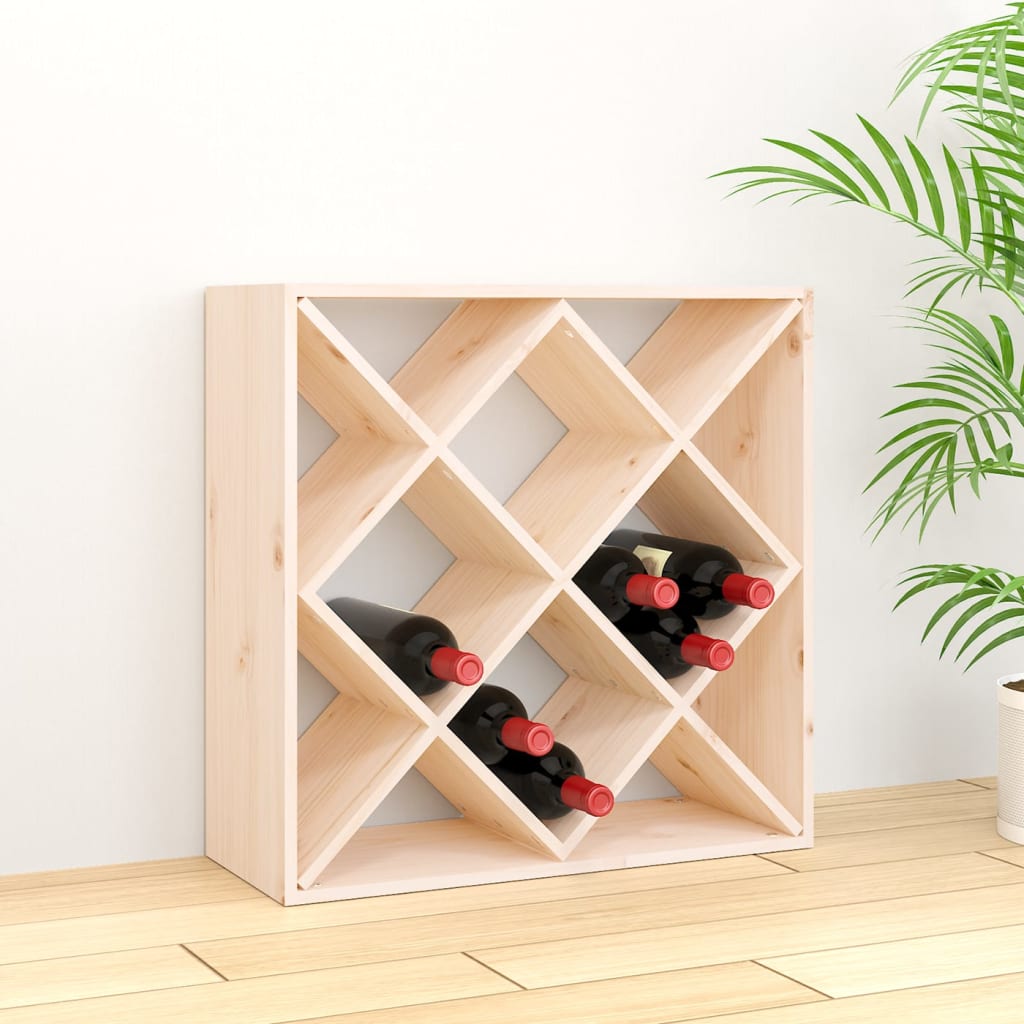 Armoire à vin 62x25x62 cm Bois de pin massif - XIOS