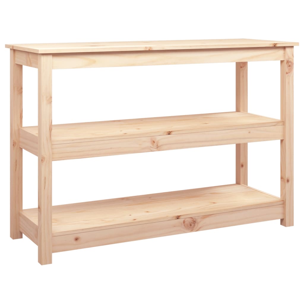 Table console 110x40x74 cm Bois massif de pin - XIOS