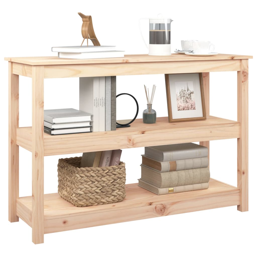 Table console 110x40x74 cm Bois massif de pin - XIOS