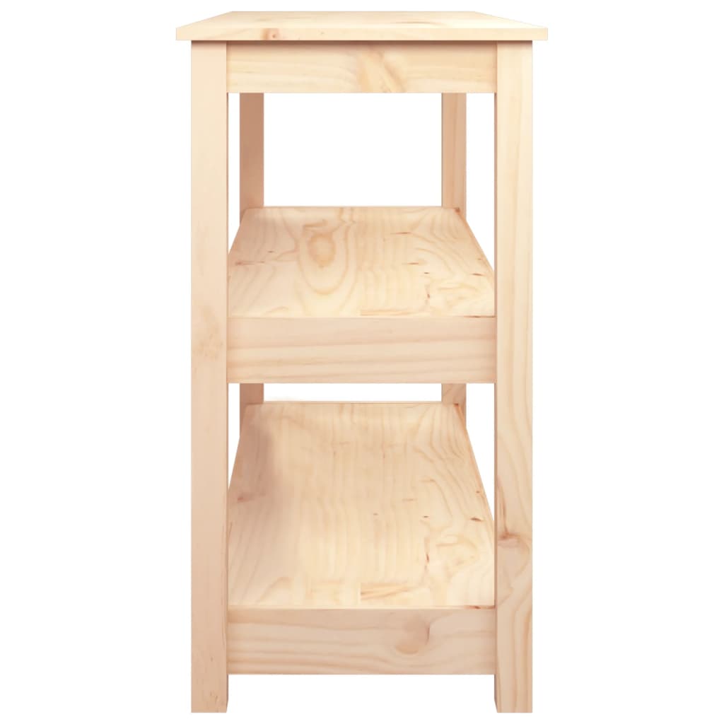 Table console 110x40x74 cm Bois massif de pin - XIOS