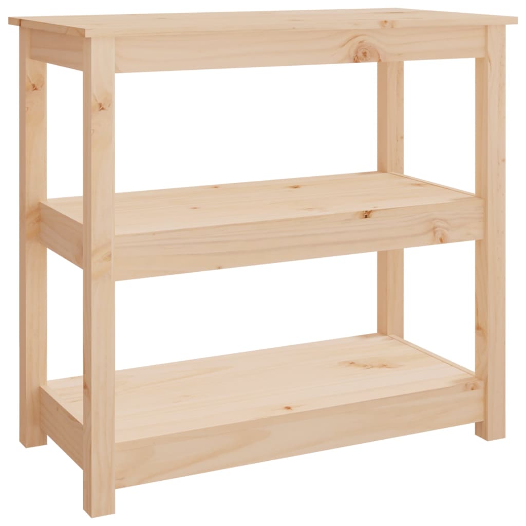 Table console 80x40x74 cm Bois massif de pin - XIOS