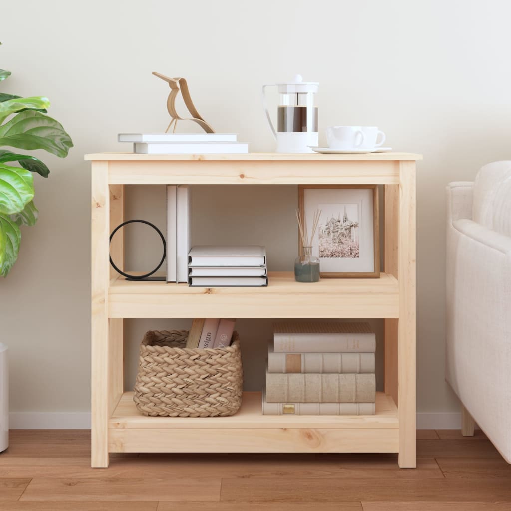 Table console 80x40x74 cm Bois massif de pin - XIOS
