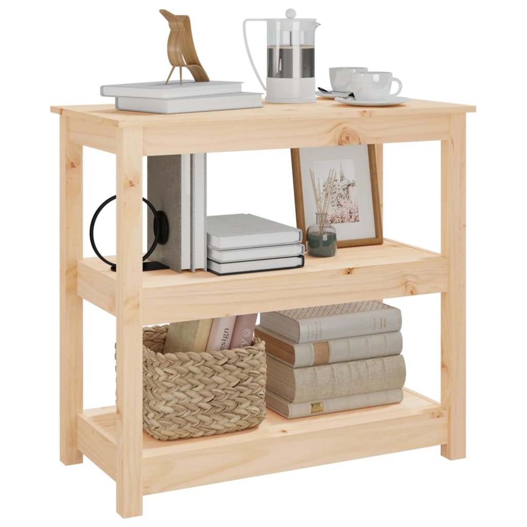 Table console 80x40x74 cm Bois massif de pin - XIOS