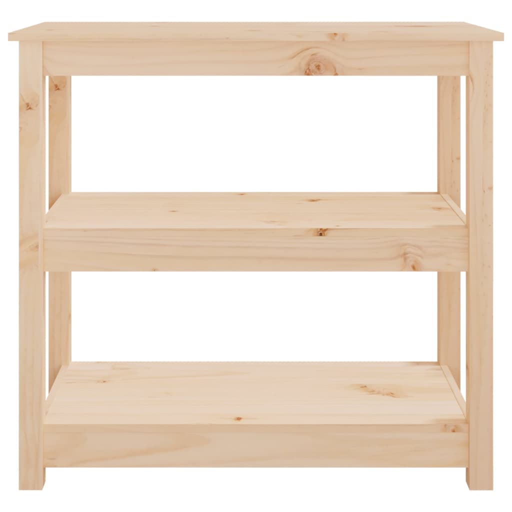 Table console 80x40x74 cm Bois massif de pin - XIOS