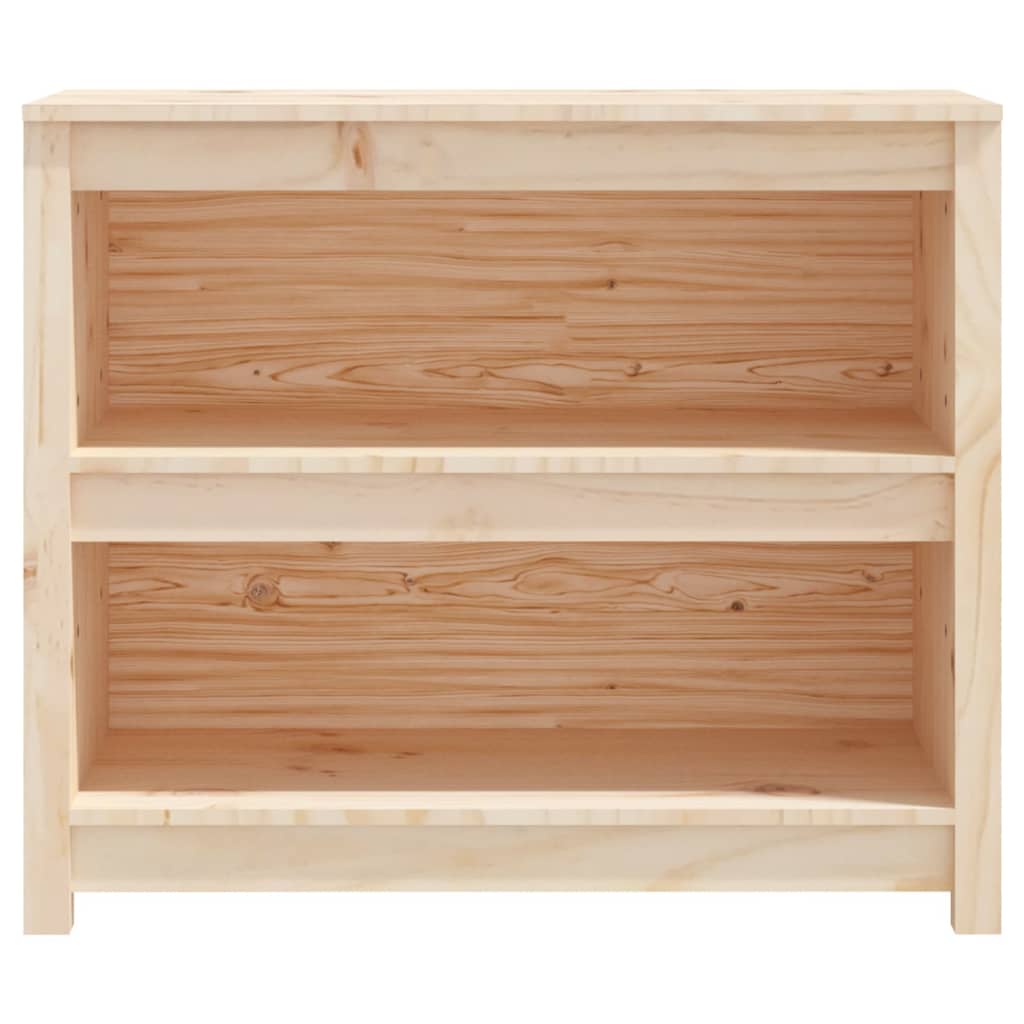 Bibliothèque 80x35x68 cm Bois de pin massif - XIOS