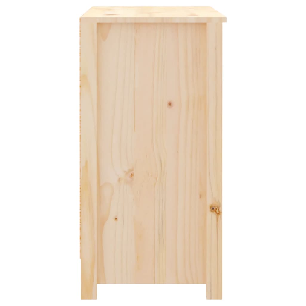 Bibliothèque 80x35x68 cm Bois de pin massif - XIOS