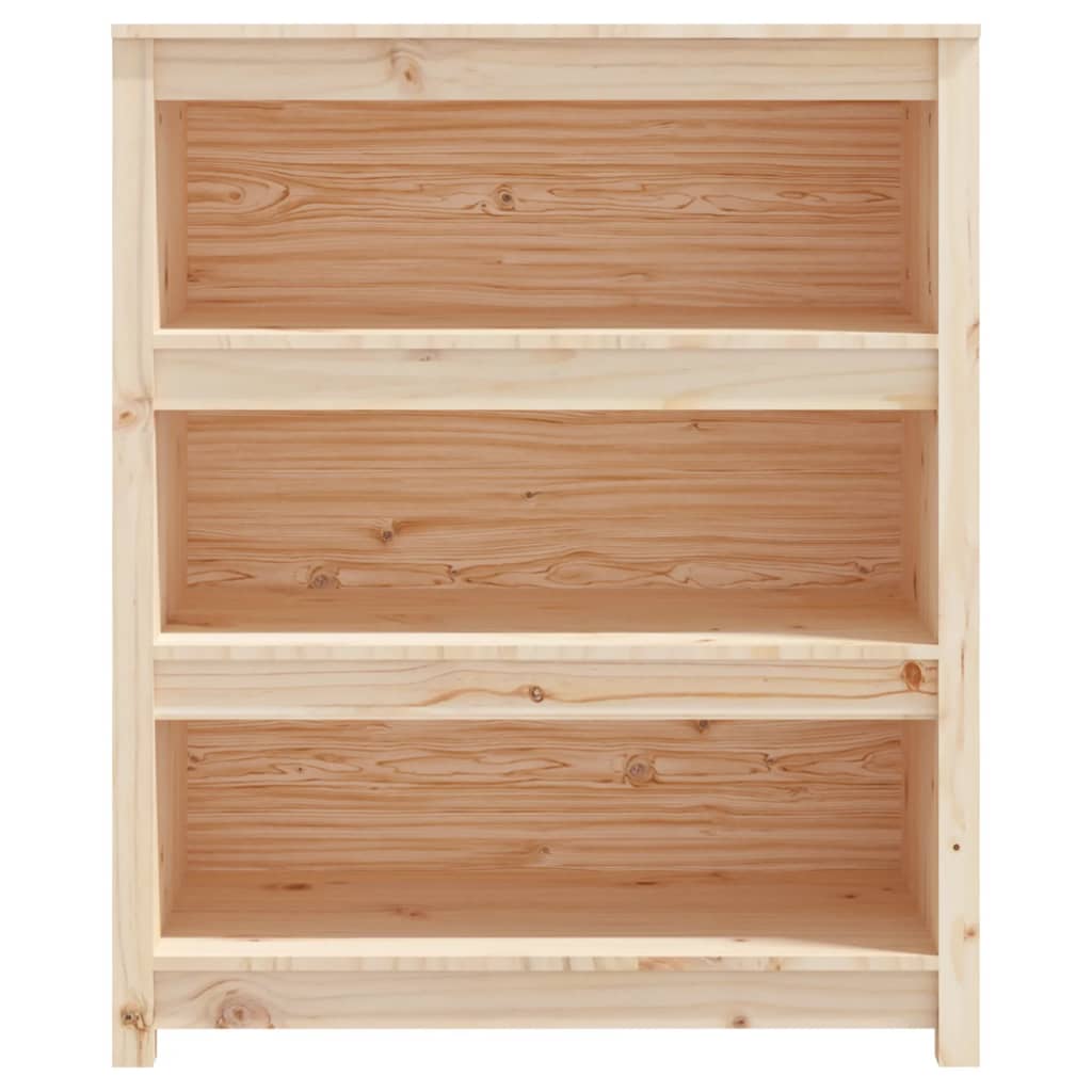Bibliothèque 80x35x97 cm Bois de pin massif - XIOS