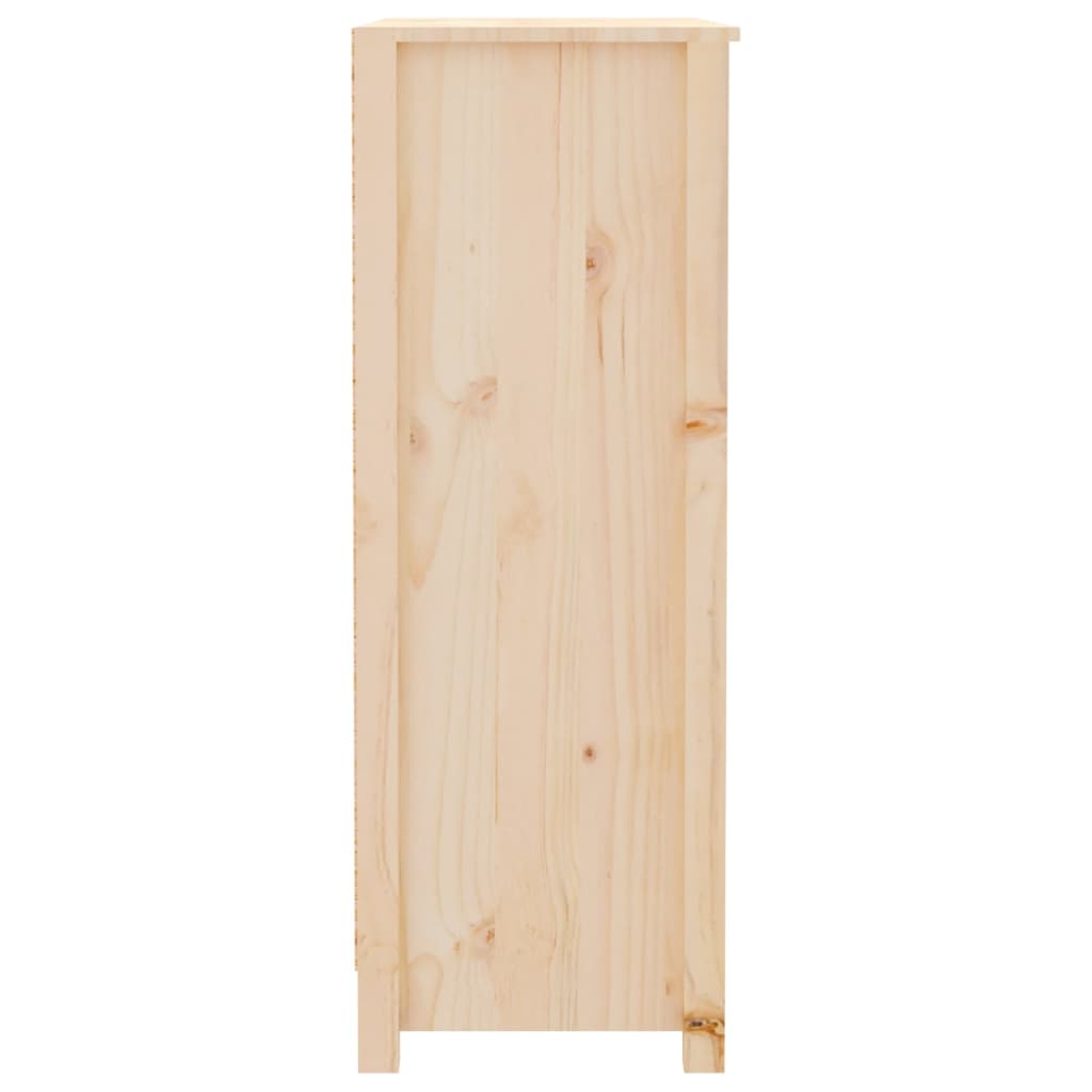 Bibliothèque 80x35x97 cm Bois de pin massif - XIOS