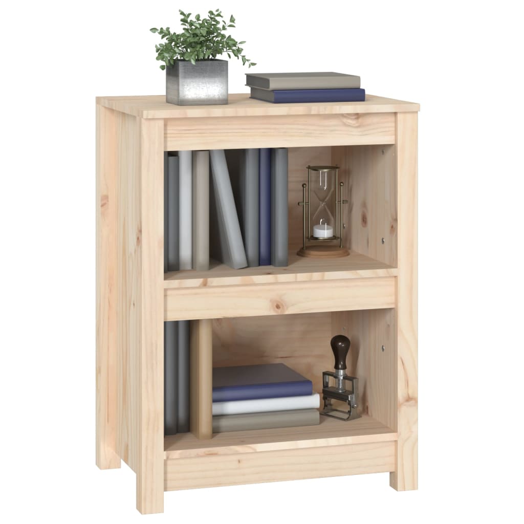 Bibliothèque 50x35x68 cm Bois de pin massif - XIOS