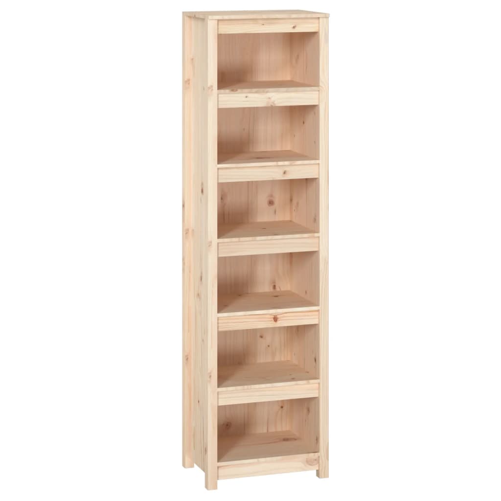 Bibliothèque 50x35x183 cm Bois de pin massif - XIOS