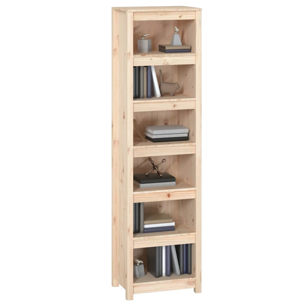 Bibliothèque 50x35x183 cm Bois de pin massif - XIOS