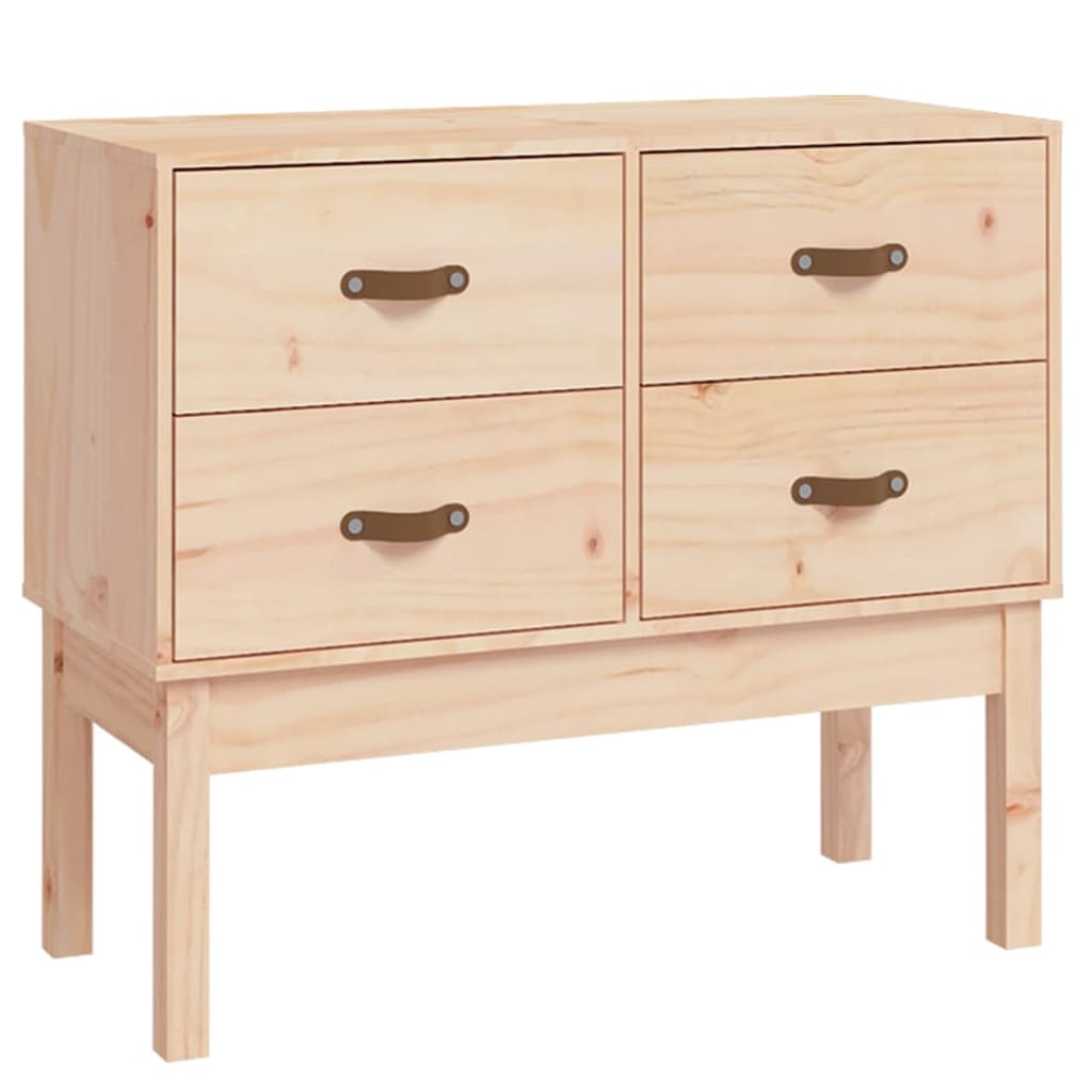 Armoire console 90x40x78 cm Bois de pin solide - XIOS
