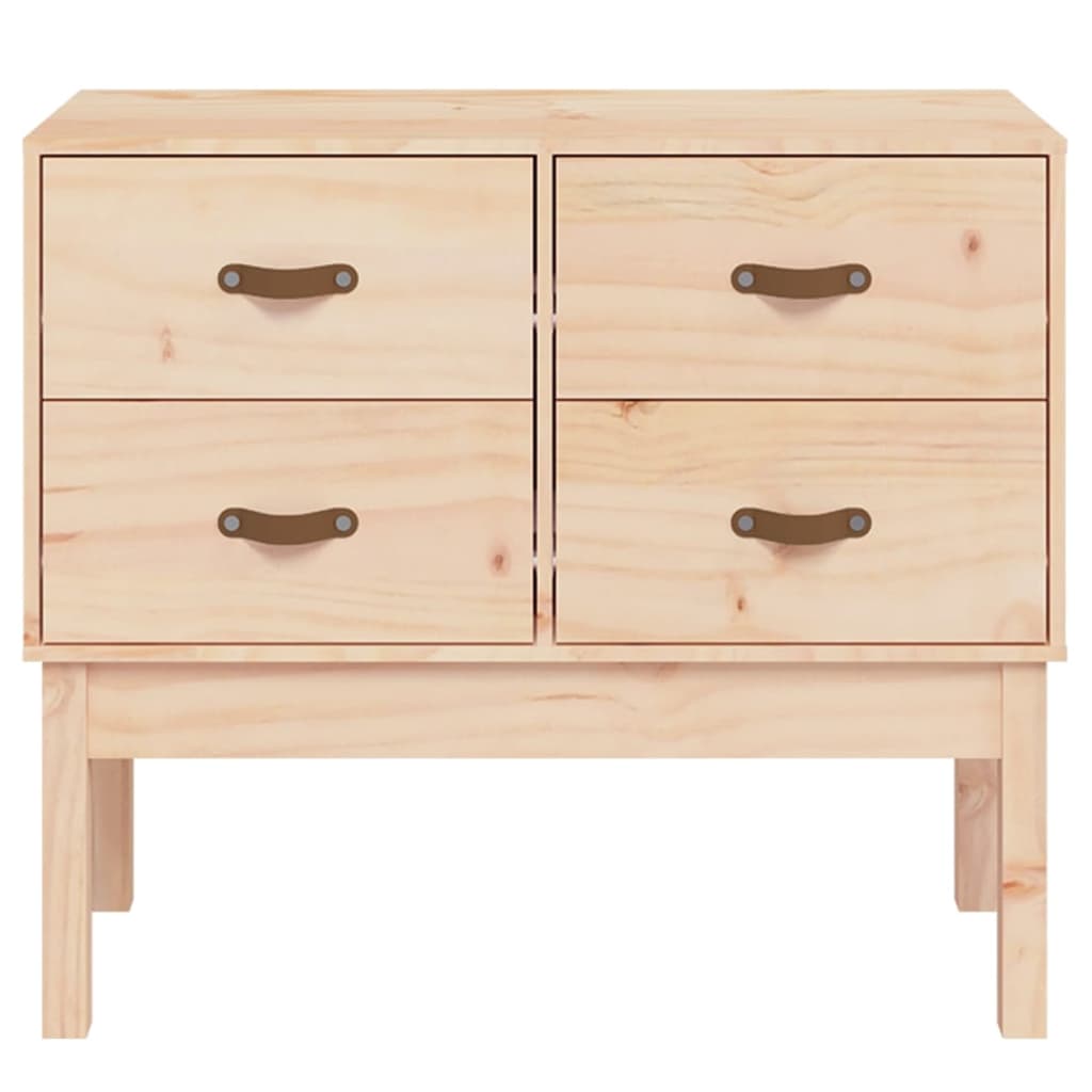 Armoire console 90x40x78 cm Bois de pin solide - XIOS